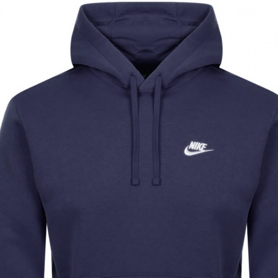 Nike Club Hoodie Navy Mainline Menswear